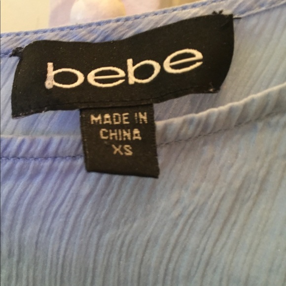 **SOLD**Bebe One Shoulder Blouse - Picture 5 of 9